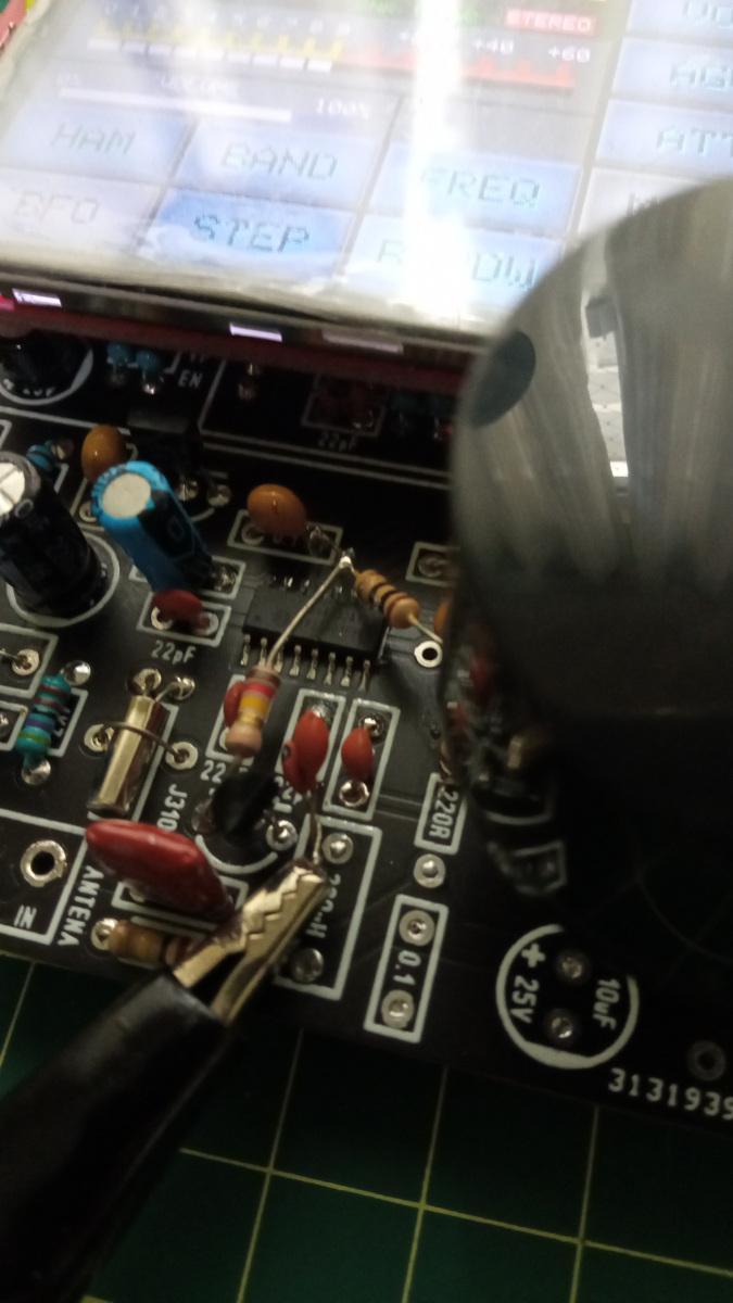RF preamp modification for HF