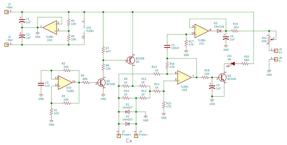 ESR meter schematic