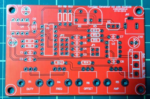 ICL8038 kit assembly, photo 2