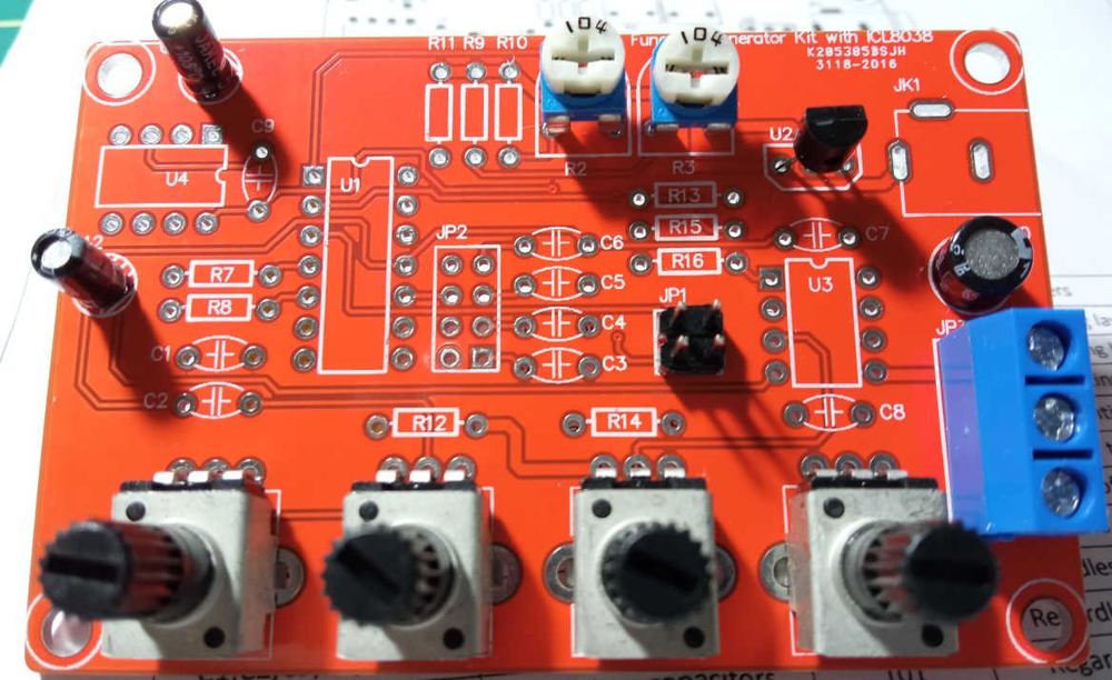 ICL8038 kit assembly, photo 3